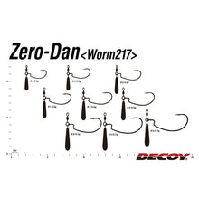 Lade das Bild in den Galerie-Viewer, DECOY ZERO-Dan Worm217, Gr 3/0  7g 2 Stk

