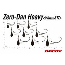 Lade das Bild in den Galerie-Viewer, DECOY ZERO-Dan Worm317 Heavy - Gr. 5/0 18.0g 2 Stk
