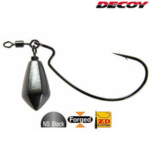 Lade das Bild in den Galerie-Viewer, DECOY ZERO-Dan Worm317 Heavy - Gr. 5/0 18.0g 2 Stk
